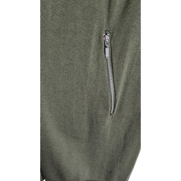 Verve Ami Open Front Cardigan Star Back Detail & Zipper Pockets Women Size S - Picture 5 of 8